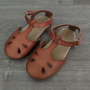 Zara Girls Fisherman Sandals Size 7
